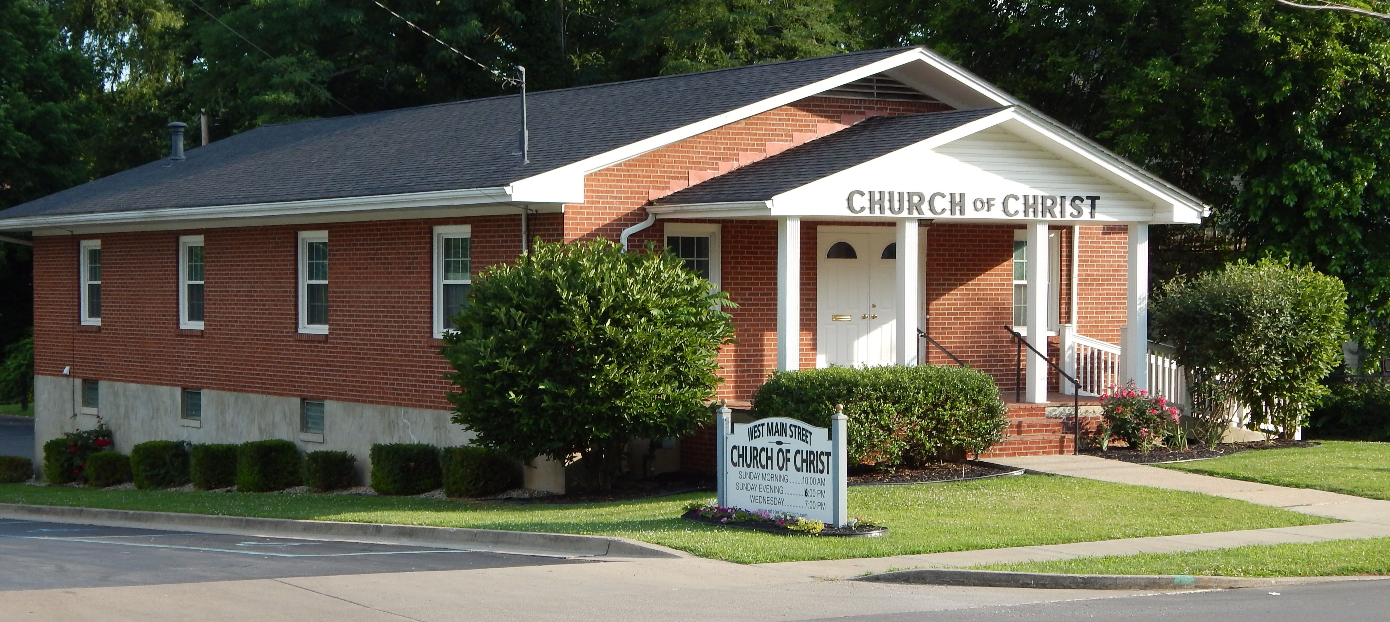 Member Access ‹ Main Street Church of Christ